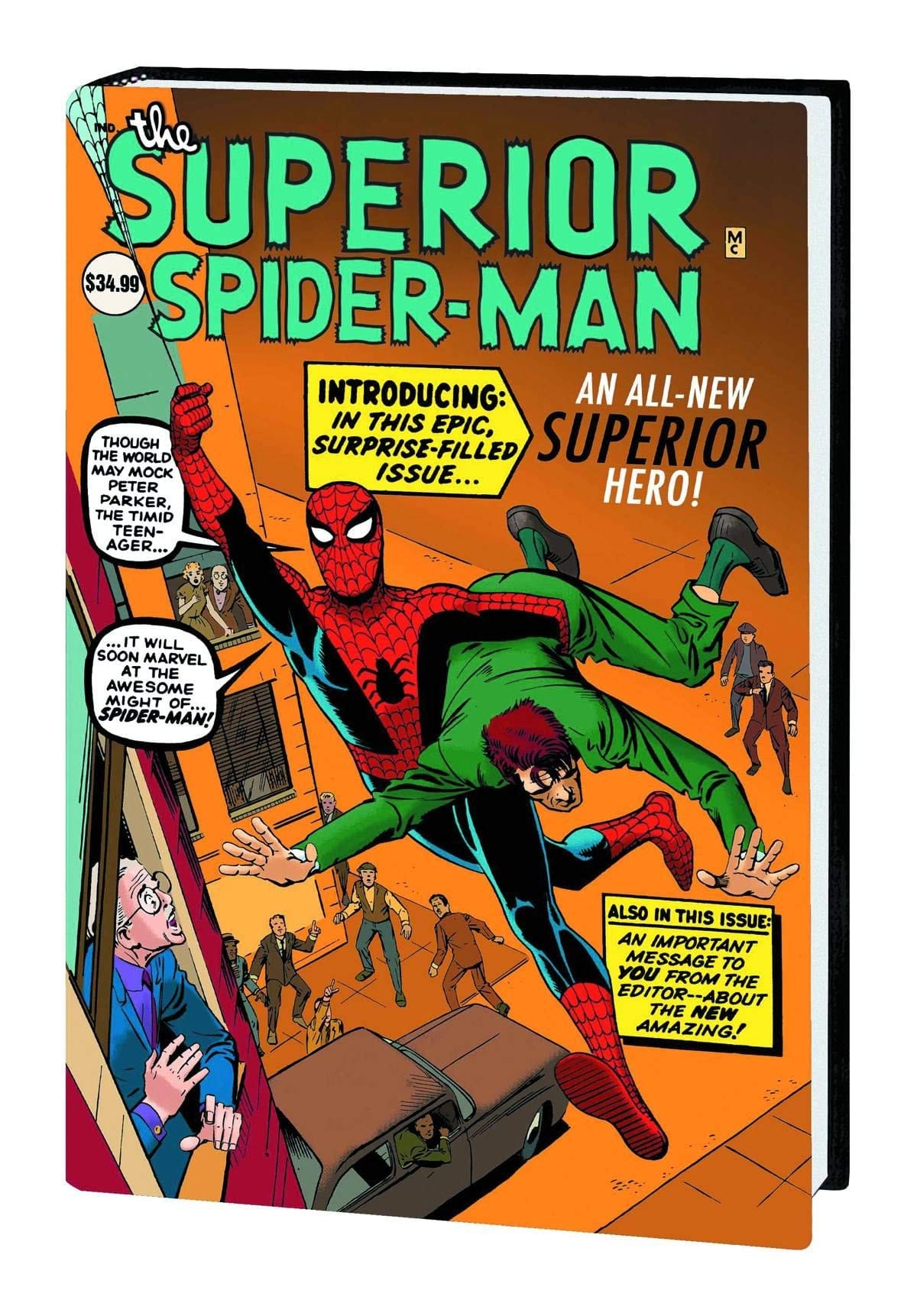 The Superior Spider-Man HC (2013 Marvel Now) Steve Ditko Variant Cover