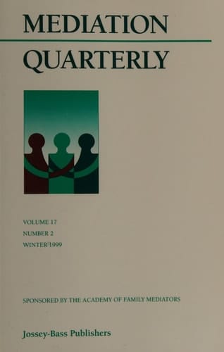 Mediation Quarterly, Summer 2000