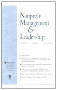 Nonprofit Management and Leadership, Winter 2002