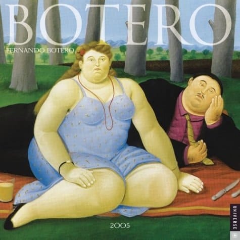 Botero: 2005 Wall Calendar