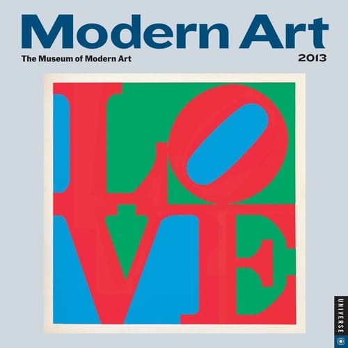 Modern Art 2013 Wall Calendar
