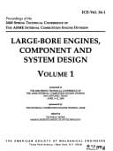 Proceedings of the 2000 Spring Technical Conference of the ASME Internal Combustion Engine Division Presented at the 2000 Spring Technical Conference of the ASME Internal Combustion Engine Division, San Antonio, Texas, April 9-12, 2000