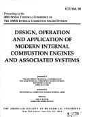 Proceedings of the 2002 Spring Technical Conference of the ASME Internal Combustion Engine Division Design, Operation and Application of Modern Internal Combustion Engines and Associated Systems : Presented at the 2002 Spring Technical Conference of the ASME Internal Combustion Engine Division, Rockford, Illinois, April 14-17, 2002