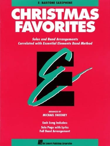 Essential Elements Christmas Favorites Eb Baritone Saxophone