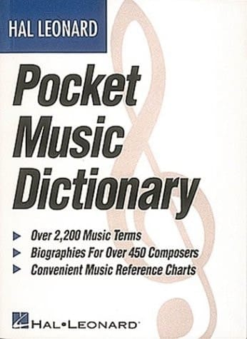 Hal Leonard Pocket Music Dictionary Prepack