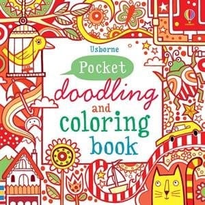 Pocket Doodling and Coloring Book-pink by Fiona Watt (2014-01-01)