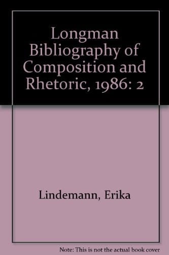 Longman Bibliography of Composition and Rhetoric, 1986