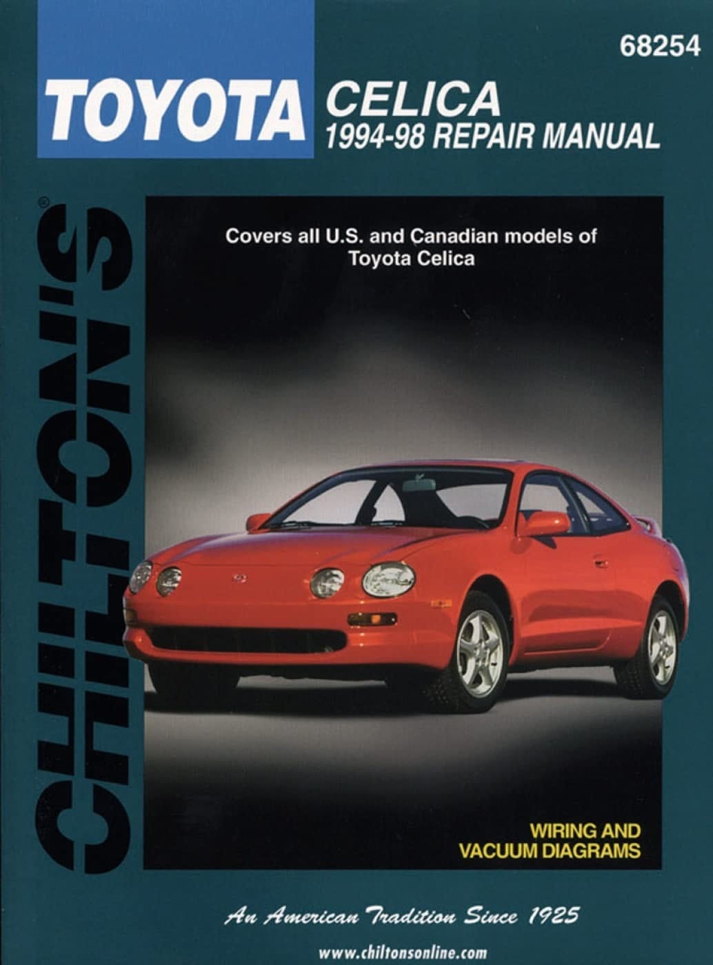 Chilton's Toyota Celica 1994-98 Repair Manual
