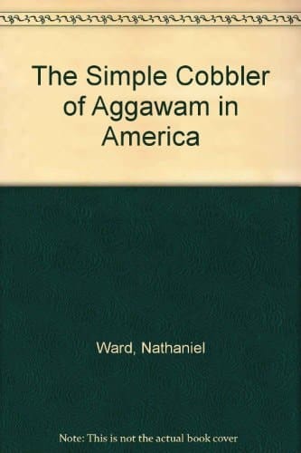 Simple Cobler of Aggawam in America