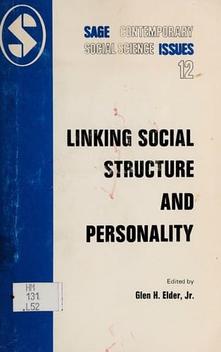Linking Social Structure (No Series Description Provided)