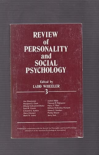 Review of Personality and Social Psychology Volume 1