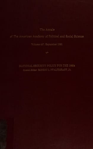 National Security Policy for the 1980s