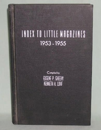 Index to Little Magazines 1953-1955