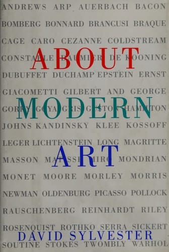 About Modern Art Critical Essays, 1948-1996