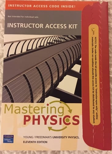 University Physics Mastering Physics Access Card