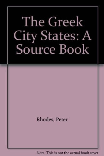 The Greek City States A Sourcebook