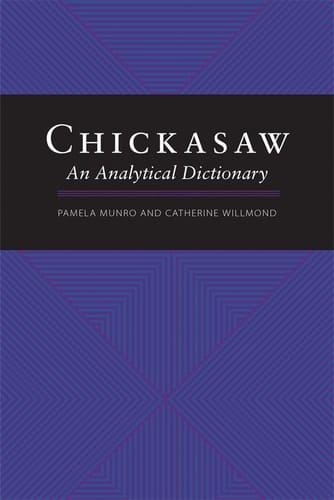 Chickasaw An Analytical Dictionary
