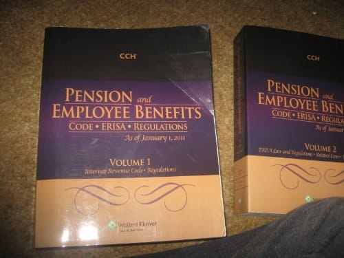 Pension and Employee Benefits Code ERISA Regulations-2 Volume Set