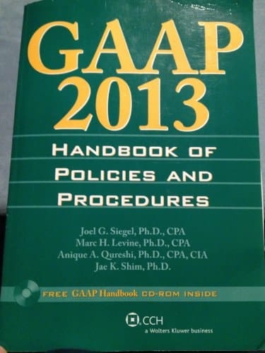 GAAP 2013 Handbook of Policies and Procedures