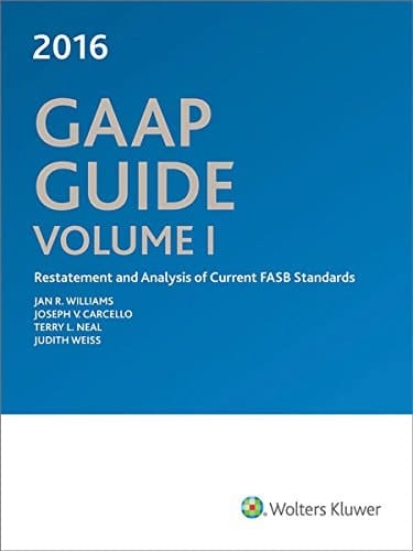GAAP Guide 2016