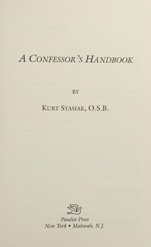 A Confessor's Handbook