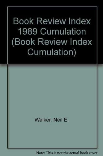 Book Review Index Cumulation, 1989