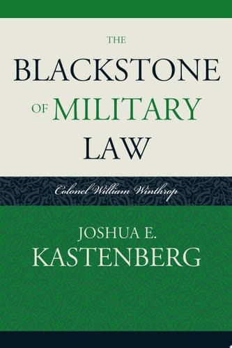 The Blackstone of Military Law