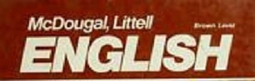 McDougal School English 5075 Paperback Student Edition 89 Level 4