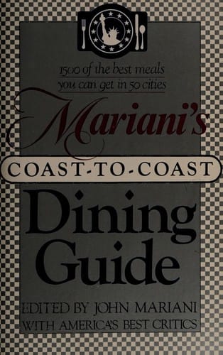 Mariani's Coast to Coast Dinne