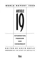 World Report 1988, Article 19