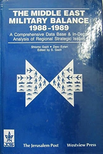 The Middle East Military Balance 1988-1989