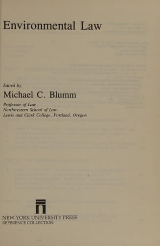 Environmental Law