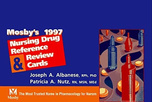 Mosby's 1997 Nursing Drug Cards