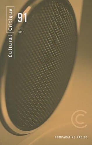 Cultural Critique 91 (Fall 2015)