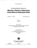 Proceedings of the Second International Conference on Massively Parallel Processing Using Optical Interconnections: October 23-24, 1995, San Antonio, Texas