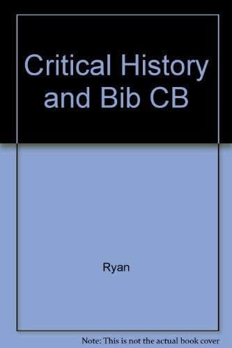 Critical History and Bib CB