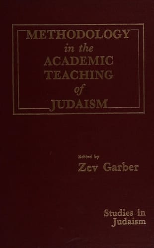 Methodology in the Academic Teaching of Judaism (Studies in Judaism)