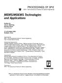 MEMS/MOEMS Technologies and Applications 17-18 October, 2002, Shanghai, China