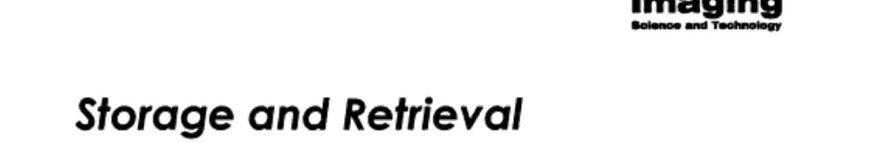 Storage and Retrieval Methods and Applications for Multimedia 2004 20-22 January 2004, San Jose, California, USA