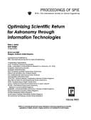 Optimizing Scientific Return For Astronomy Through Information Technologies (Proceedings of Spie)