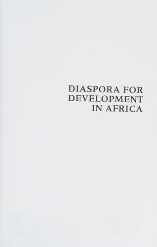 Diaspora for Development in Africa