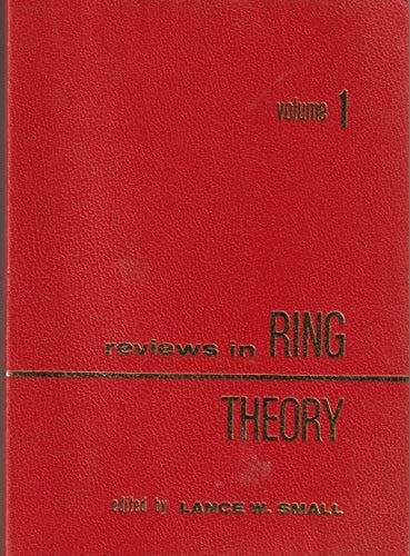 Reviews in Ring Theory 1940-1979 As Printed in Mathematical Reviews, 1940-1979, Volumes 1-58