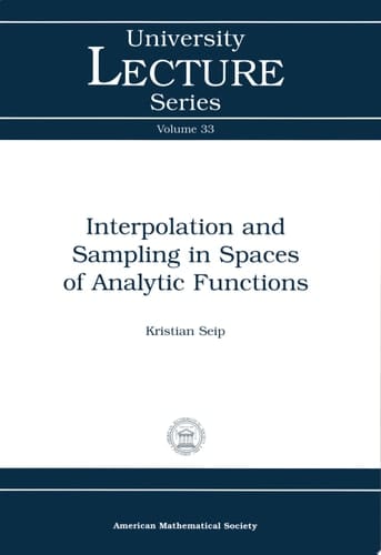 Interpolation and Sampling in Spaces of Analytic Functions