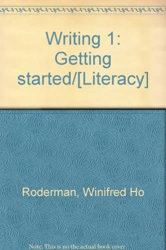 Writing 1 Getting Started
