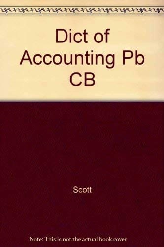 Dictionary of Accounting