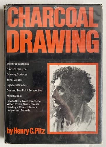 Charcoal drawing,