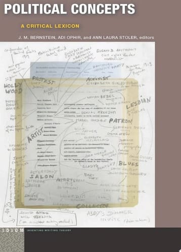 Political Concepts A Critical Lexicon