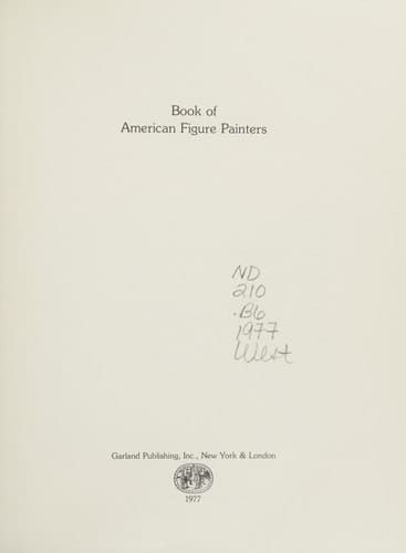 BOOK OF AMER FIG PAINT
