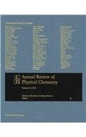 Annual Review of Physical Chemistry