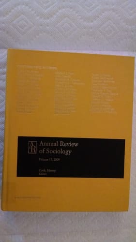 Annual Review of Sociology